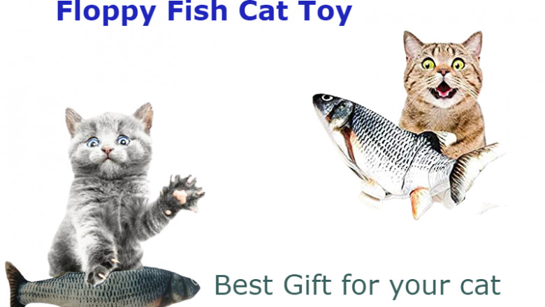 Cats Love Amazon’s Best-Selling Potaroma Electric Flopping Fish Cat Toy