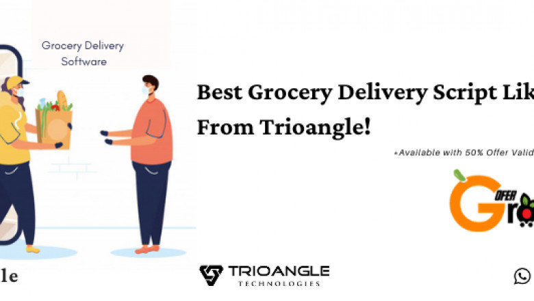 Best Grocery Delivery Script Like Grofers From Trioangle!