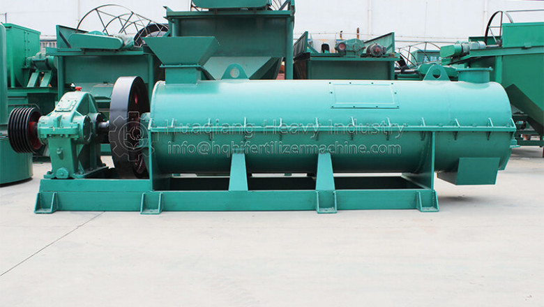 An annual output of 30000 tons organic fertilizer production line