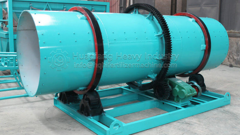 Equipment construction of an organic fertilizer production line with an annual output of 30,000 tons