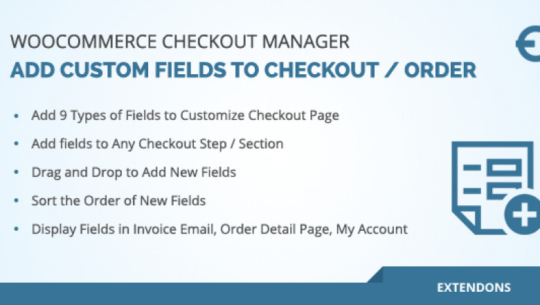 WooCommerce Checkout Fields Plugin
