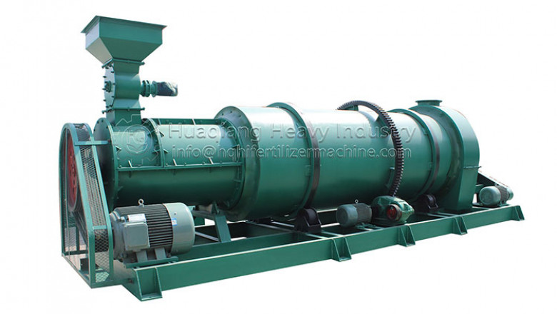 Technological process of chicken manure organic fertilizer granulator machine
