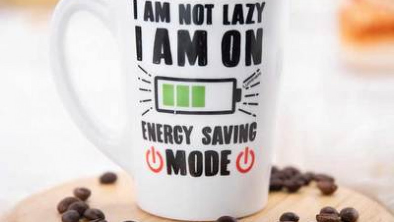 Luminarc 1 Piece Decorative Energy Saving - Quotes Mug