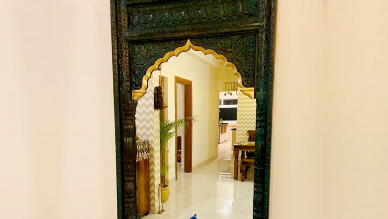 Buy Wooden Mirror Online - Woodsala
