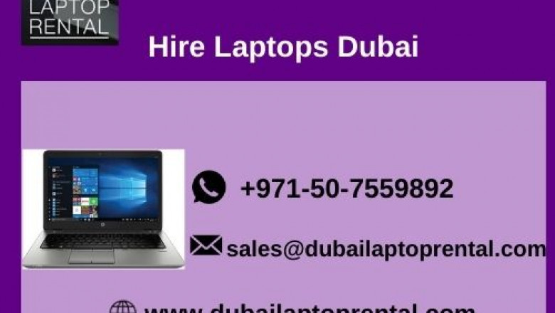 Make a Smart Move by Hiring Laptops in Dubai