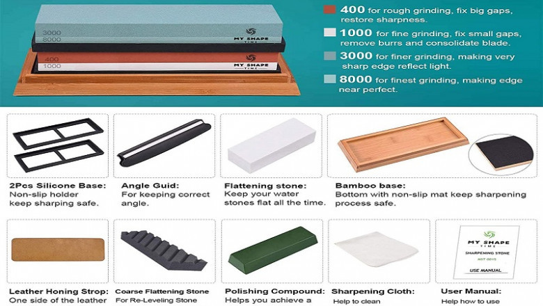 How to sharpen a knife with whetstone in USA
