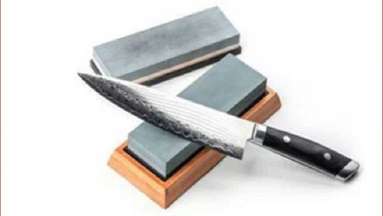 How to sharpen a knife on a whetstone