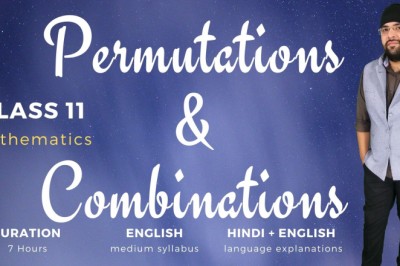 Permutations and Combinations Class 11 Maths