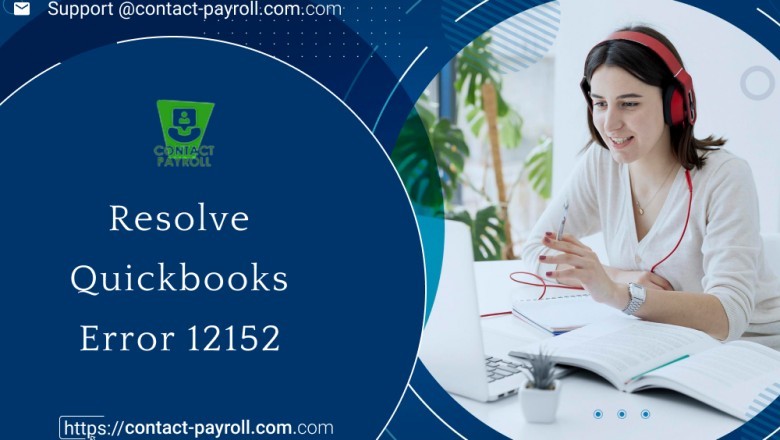 The Best Ways to Resolve Quickbooks Error 12152