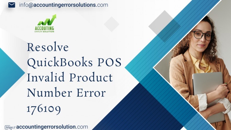 Best Ways to Resolve QuickBooks POS Invalid Product Number Error 176109