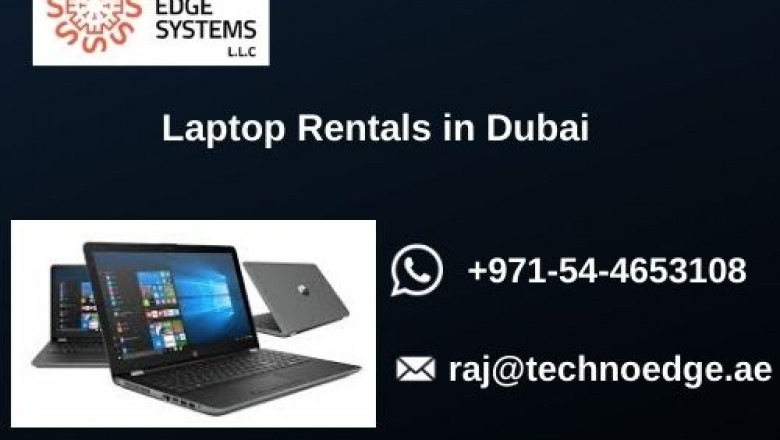 What are the Ways of Laptop Rentals can be Utilized for Event in Dubai?