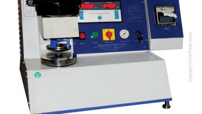 Bursting Strength Tester - Digital Pneumatic with Printer Manufacturer