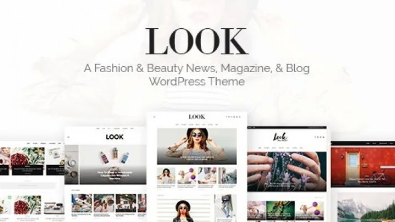 Look WordPress Theme, Minimal Magazine and Blog WordPress Theme.