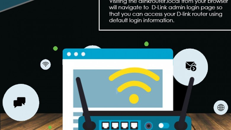 dlinkrouter.local : Dlink router admin page