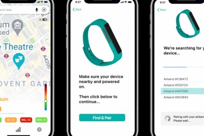 Mobile-based Air Pollution Monitoring app using React Native