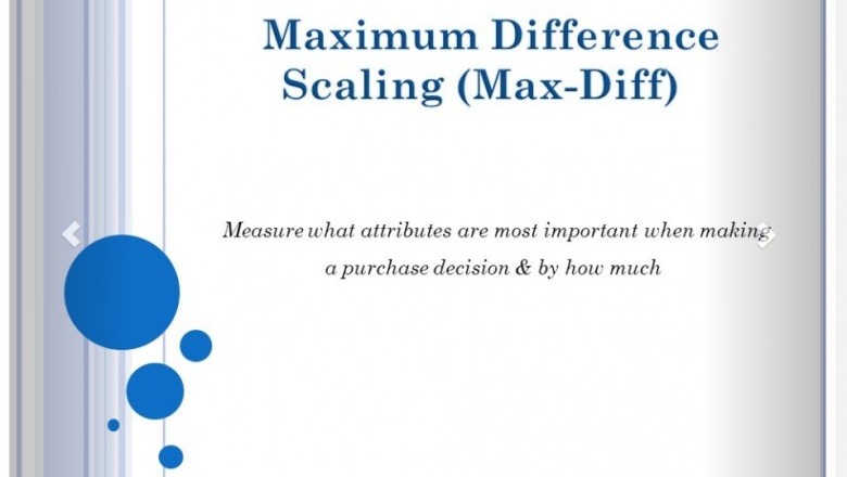 max diff analysis