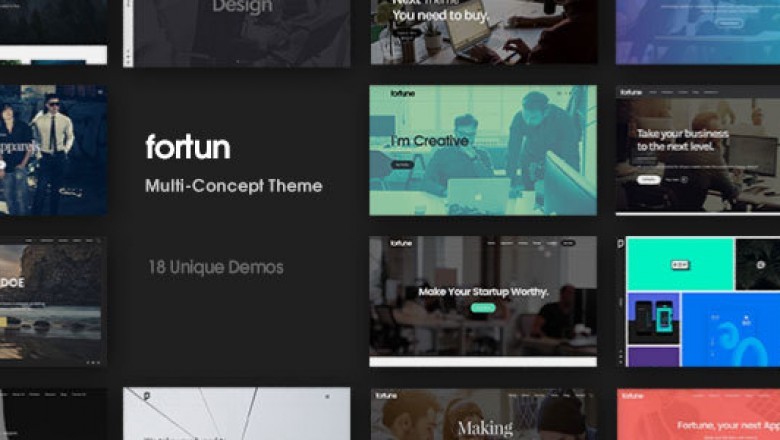 Fortun WordPress Theme | Multi-ConceptWordPress Theme.