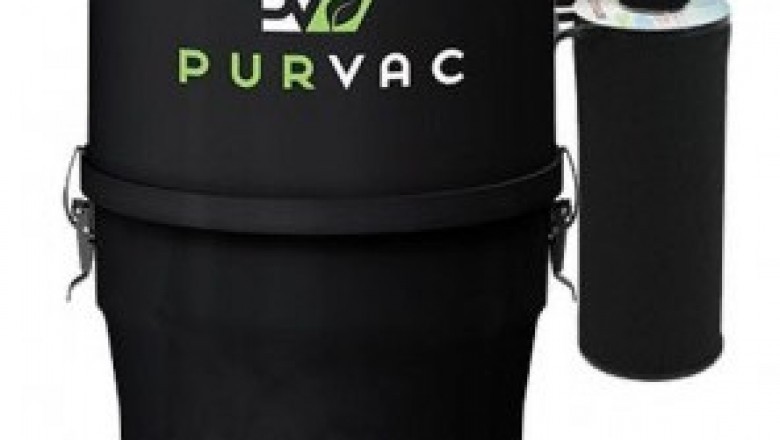 PurVac Great White Allergy Central Vacuum System