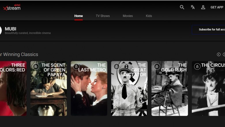 Watch Latest Mubi Movies only on Airtel Xstream
