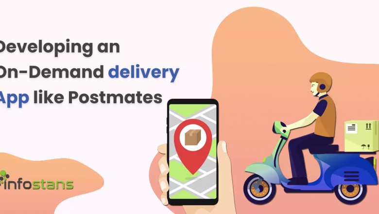 How to develop app like postmates