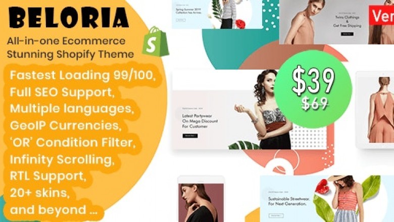 Beloria - Fastest Multi Languages ShopifyFashion Theme.
