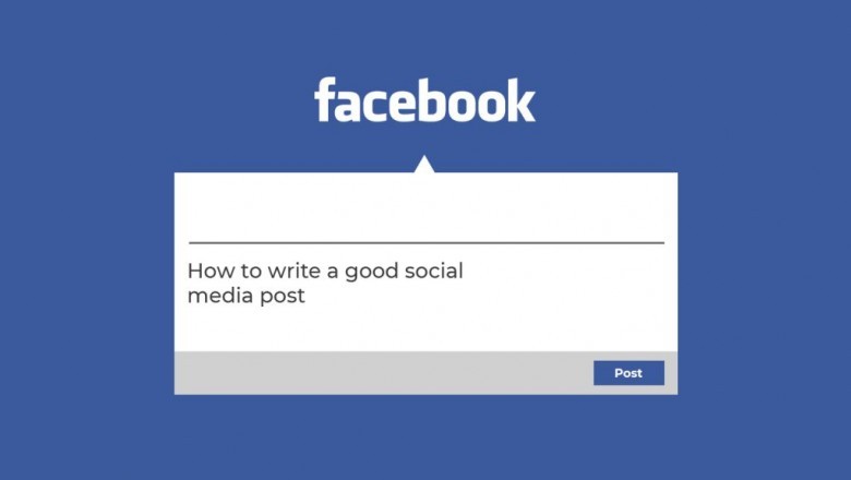 How to write a social media post?