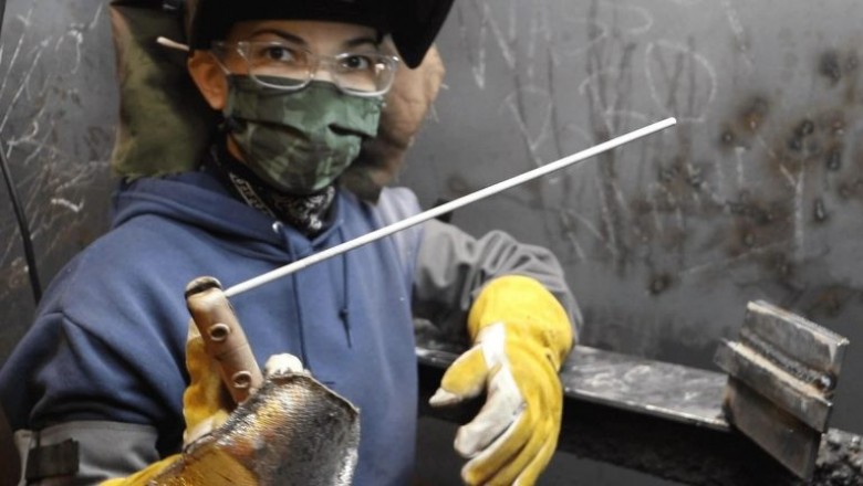 Who invented welding technology and how has it changed over time?