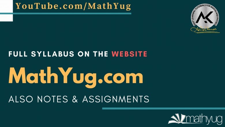 Official YouTube Channel of Ashish Kumar - Let's Learn | MathYug