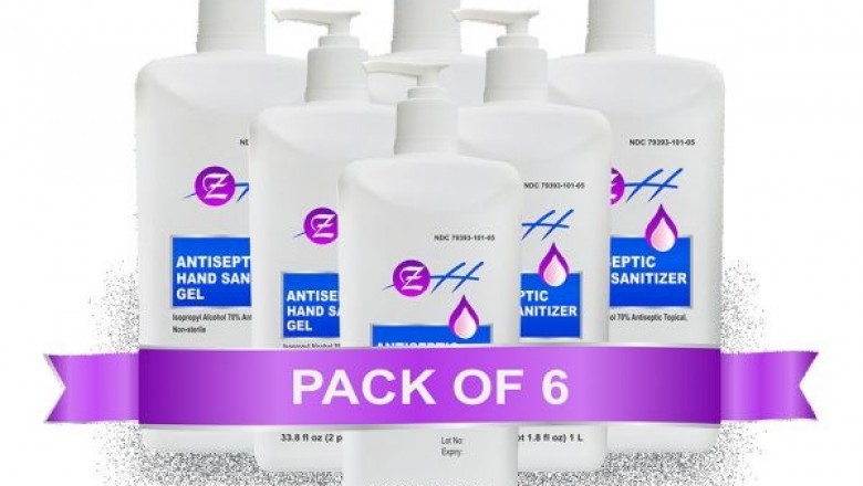 100 ml ZH Antiseptic Hand Sanitizer Gel – (Pack of 06).