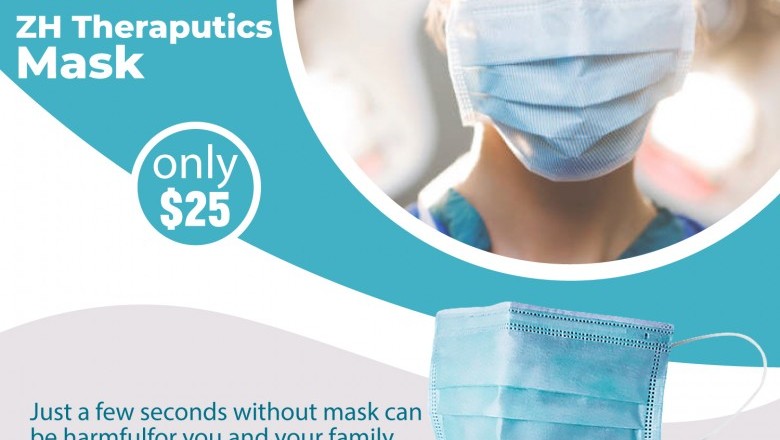 Antibacterial ZH Therapeutics Mask