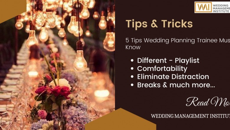 5 Study Tips Every Wedding Planning Trainee Should Know | WMI