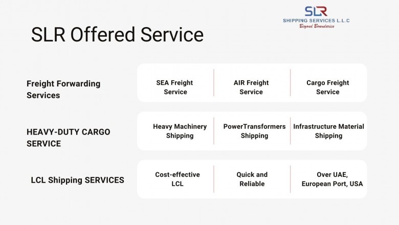 Best Freight Shipping Companies in Dubai | SLR Shipping LLC