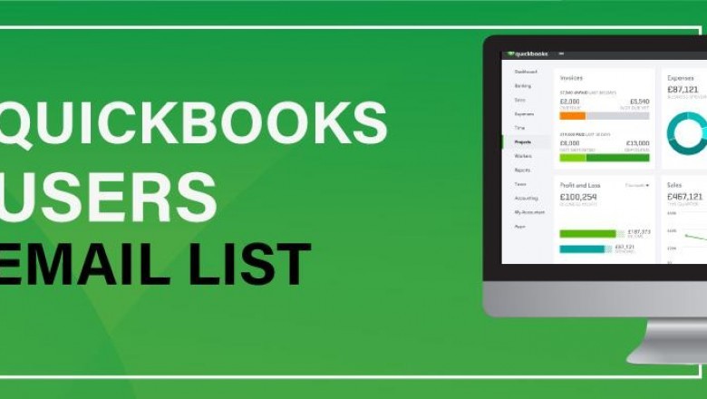 Best Online Quickbooks Users Email List in USA