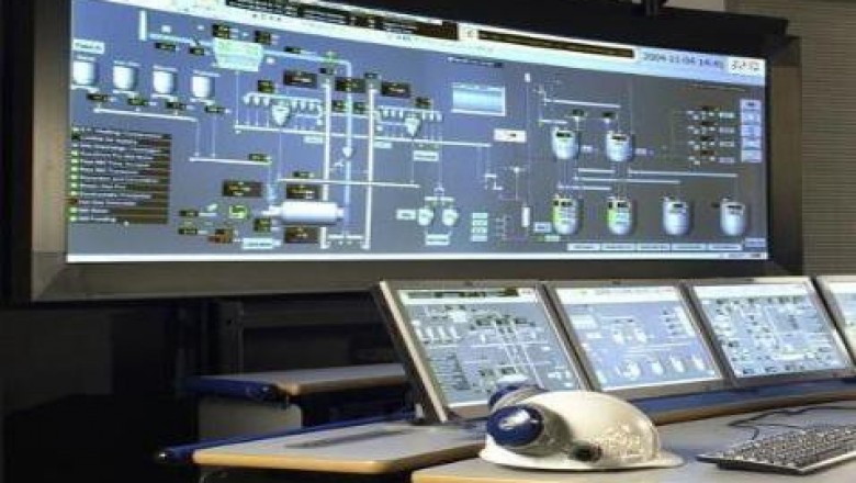 (SCADA) Supervisory control and data acquisition can either be input (manually) or output (electronically)