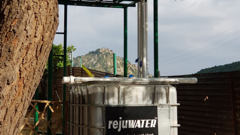 Sewage treatment using sunlight and soil.