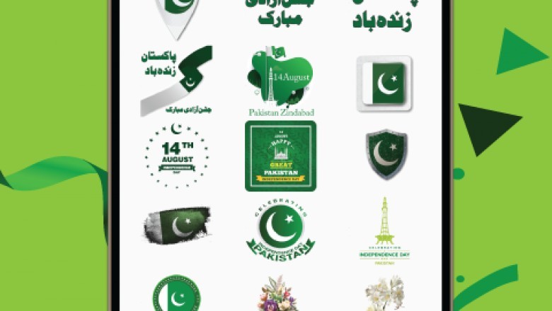 Pak flag photo frame 14 august