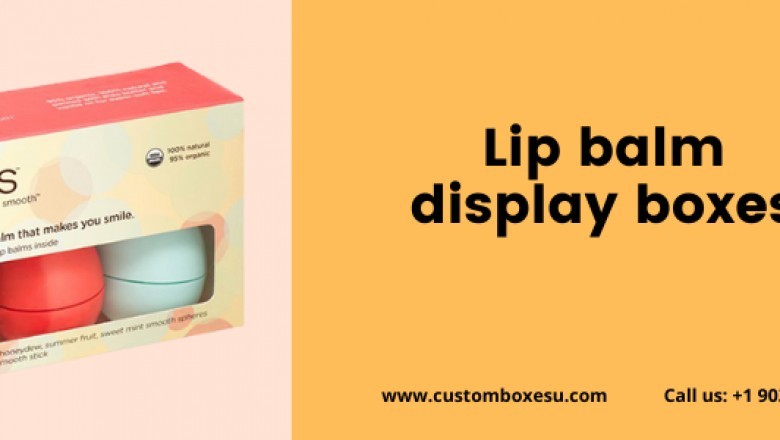 Lip Balm Display Boxes