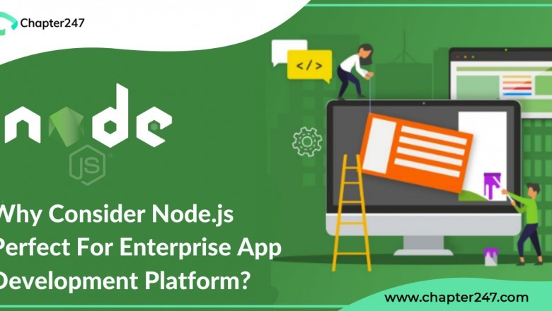 Know why you should consider Nodejs Development For Enterprise App Development