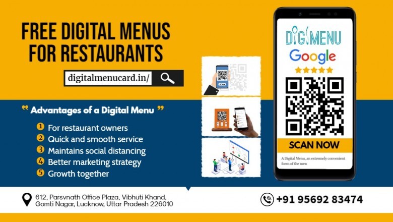 Free Digital Menus For Restaurants