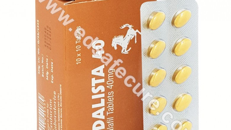 Vidalista 40Mg (Tadalafil) Pill for Treatment of Erectile Dysfunction