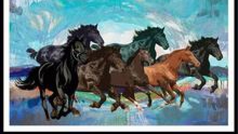 Buy Seven Horses Paintings
