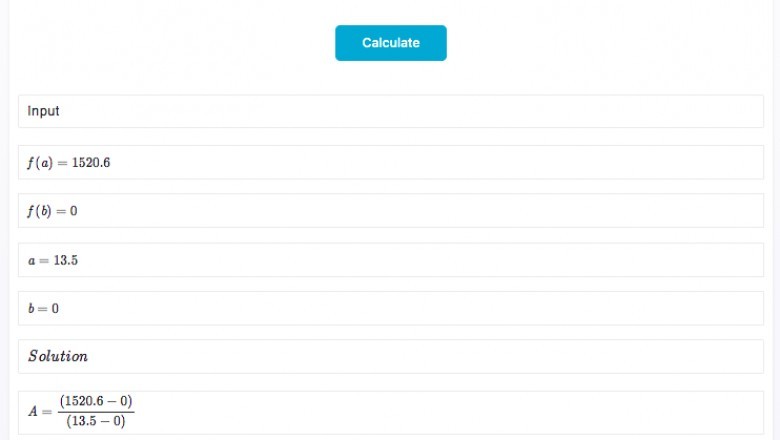 WHAT IS AVERAGE RATE OF CHANGE CALCULATOR?