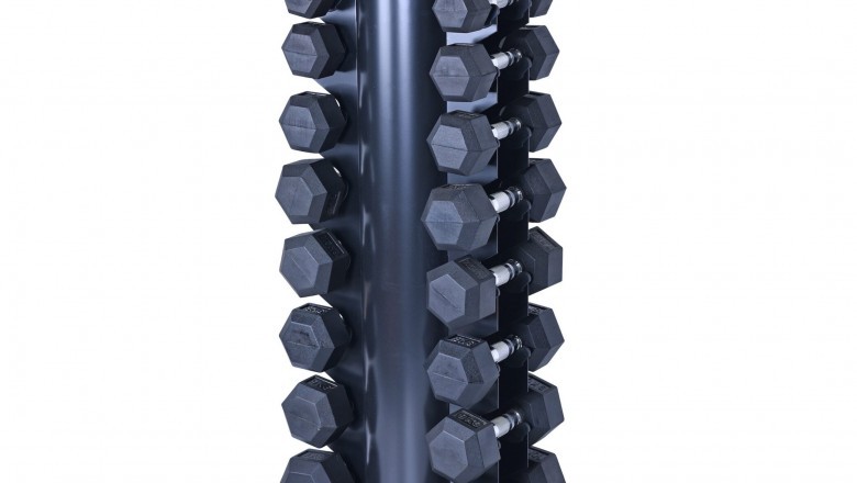 Rubber Dumbbells & Hex Dumbbell in Dubai