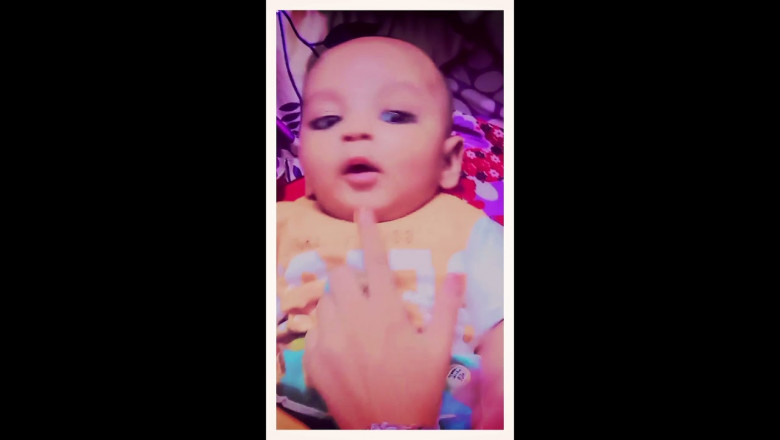 Cutie Pie Little Baby Girl | Kids in Fun Mood | New Born Baby Random Clip