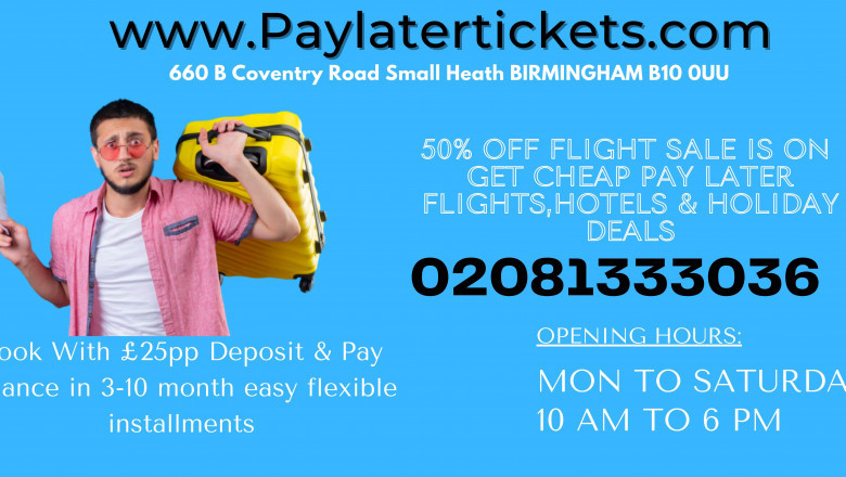Book Flights with only a £25 deposit! Book now while its cheap,fly later once its safe.