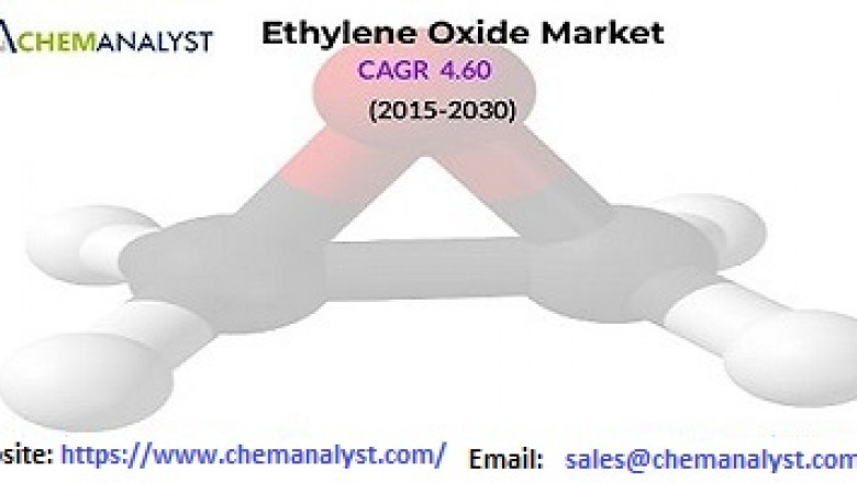 Ethylene Oxide Market is Estimated to Grow at a CAGR of 4.60% by 2030