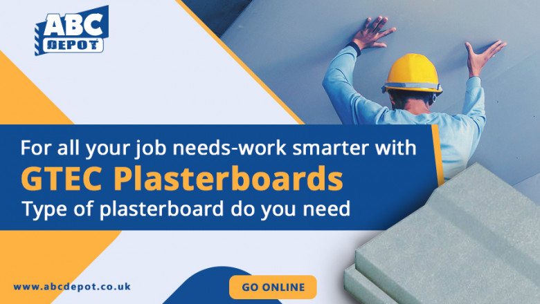For all your job needs-work smarter with GTEC Plasterboards