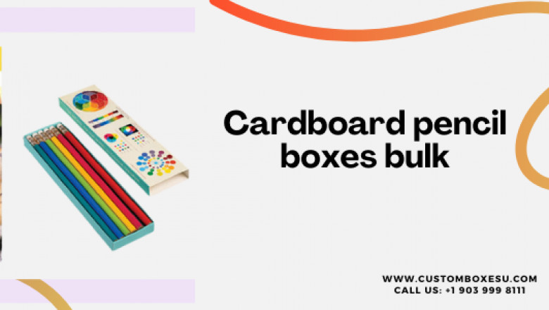 Cardboard Pencil Boxes Bulk