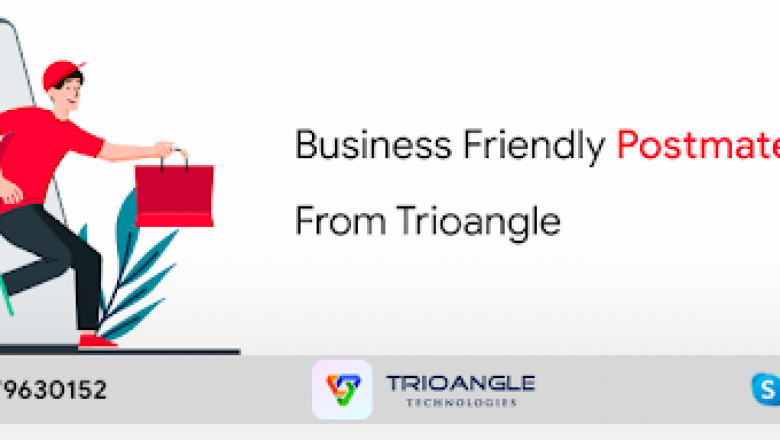 Business Friendly Postmates Clone From Trioangle