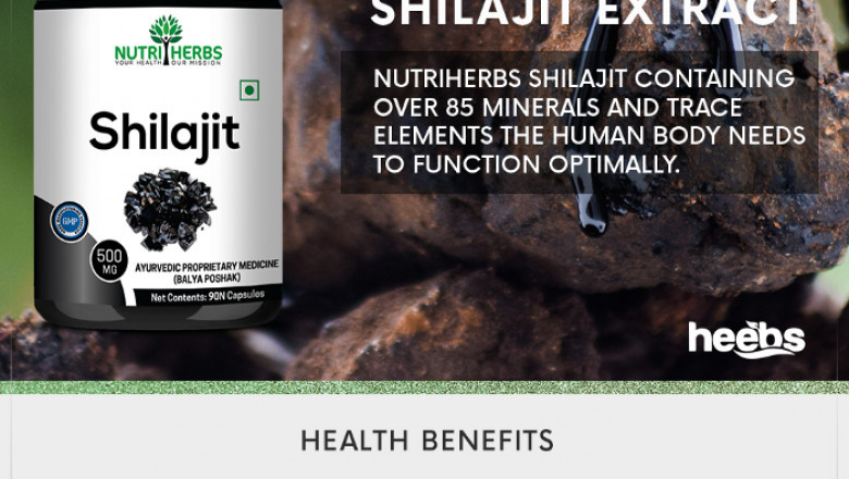 Nutriherbs Shilajit For Men With 90 Capsules – Amazon